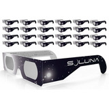 Soluna Gafas De Eclipse Solares Con Certificado Ce E Iso Par