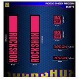 Rockshox Recon-1 Sticker Para Horquilla De Bici Downhill