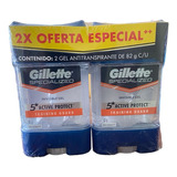 Desodorante Gillete Specialized Duo 82g C/u Caja Con 2 Duos