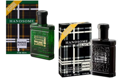 Kit 1 Perfume Handsome Trad. 100ml + 1 Perfume Handsome Black 100ml
