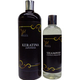 Keratina Japonesa Mas Shampoo Limpieza Kit Beautiful Angels