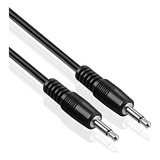 Cable Auxiliar Audio Plug 3,5 M - Plug 3,5 M X 3 Metros