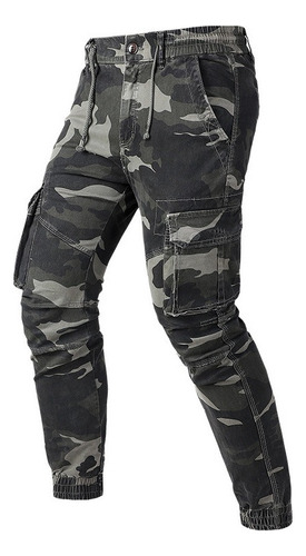 Pantalones Casuales Overol Pant Camuflaje