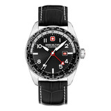 Reloj Swiss Military Smwgb0000504 Para Hombre Cristal Zafiro