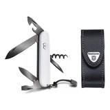 Cortaplumas Victorinox Spartan Ps Monocromo Blanca + Funda Color Blanco