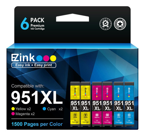 Cartucho De Tinta Compatible E-z Ink (tm) Para Hp 950xl