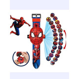 Reloj Spiderman Proyección De 24 Imagenes