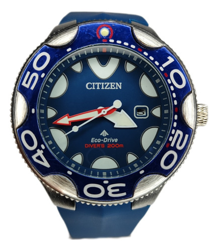 Relógio Citizen Orca Azul Pro-master Baleia