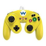 Wired Controller Pad Lucha Para Nintendo Wii U - Wario