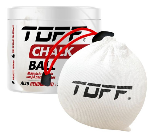 Chalk Ball Magnésio Ativado Toff - Resistência A Água - 100g