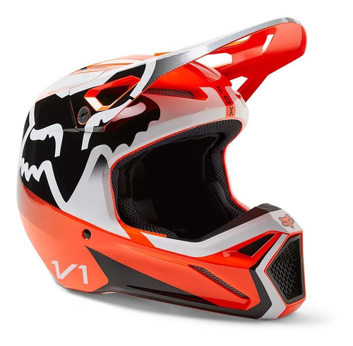 Casco Fox V1 Motif Motocross Mtb Enduro Bici Trial Downhill