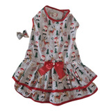 Moda Natal 2020 Vestido Para Cachorro Gato Pet 