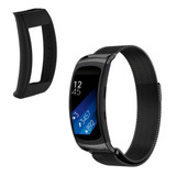 Combo Correa Malla + Funda Para Samsung Gear Fit 2 Y 2 Pro