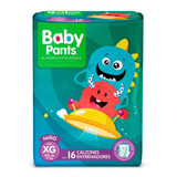 Calzones Entrenadores Baby Pants Niño Talla Xg 16 Piezas