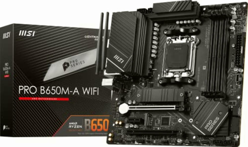 Msi Pro B650m-a Wifi Ddr5 Motherboard