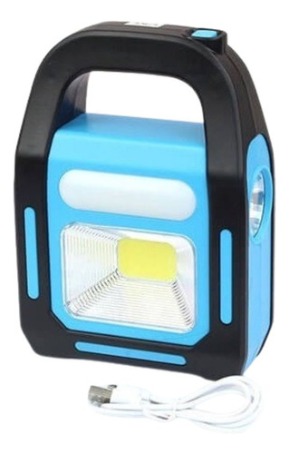 Linterna Led Solar 3 En 1 Usb Recargable / Ekipofertas