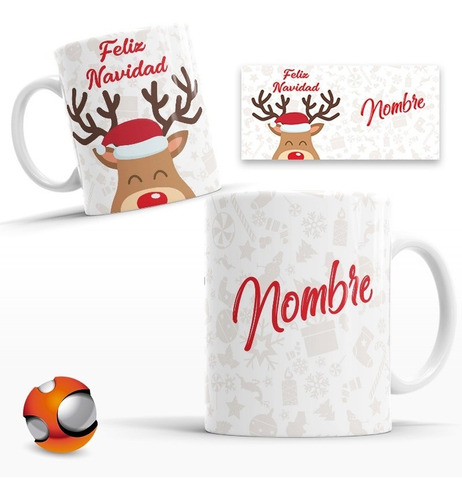 12 Tazas Personalizadas Regalo Original Navidad Envío Full