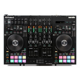 Controlador De Dj Roland Dj-707m 4 Canales Dj Serato Pro