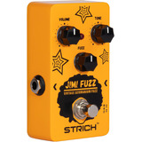 Strich Jimi Fuzz Pedal - Guitarra Eléctrica Compacta Mini Fu