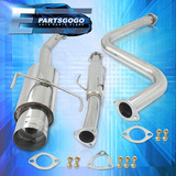For 97-01 Honda Prelude Sh Jdm Stainless Catback Exhaust Aac