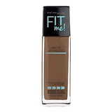 Maybelline Fit Me Maquillaje Mate Mate Base Sin Poros, Cafe