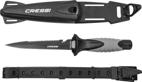 Cuchillo Cressi Finisher Pesca Submarina Buceo