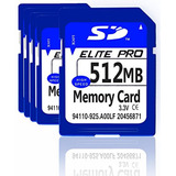 Memoria Sd 512mb Elite Pro Originales Alta Velocidad