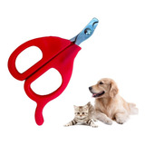 Mini Tesoura Corte De Unhas Com Dedeira Cães Gatos Pet Shop