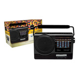 Radio Retro Viterbo Mlabfm /am /sw 1-6 Color Negro