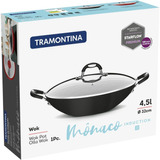 Panela Wok Indução Tramontina Mônaco 32cm 4,5l