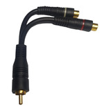 Cable Rca Macho A 2 Rca Hembra.