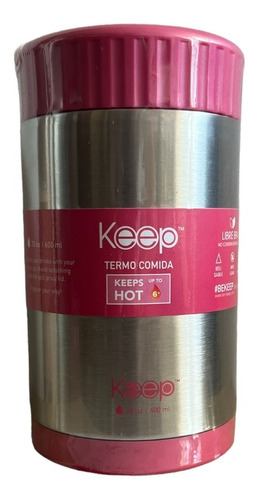 Recipiente Termo Keep Para Comida 600 Ml