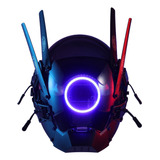 Máscara Cyberpunk, 7 Colores, Con Halo Led, De Juguete