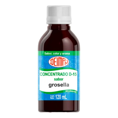 Concentrado Saborizante De Grosella Deiman 120 Ml