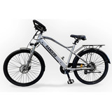 Bicicleta Electrica Randers Rodado 26 Plateada