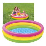 Piscina Inflável Infantil Redonda 126 Litros 100cm X 20cm