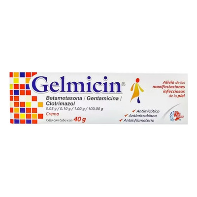 Gelmicin Betametasona Gentamicina Clotrimazol Crema Con 40 G | MercadoLibre