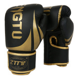 Guantes De Boxeo Unisex Con Velcro 8-16oz