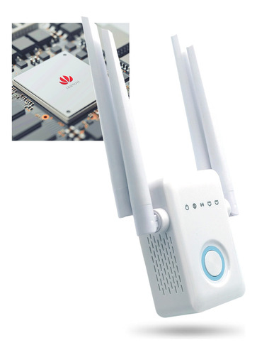 Repetidor Router Wifi Extensor De Señal 1200 Mbps 4 Antenas