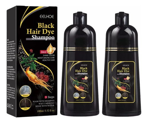 Champú Herbal Essences Anticaspa Tinte Castaño Oscuro