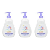 Dove Baby Hidr Relax Sabonete Líquido Glic 400ml (kit C/03)