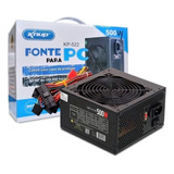 Fonte Para Computador Atx 500w Real Knup Kp-522