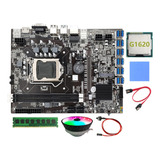 Placa Base Minera B75 Btc 12 Pcie A Usb Lga1155 Ddr3 8 Gb 1