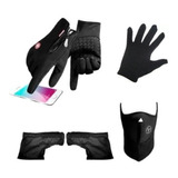 Guantes Neoprene Cierre+primera Piel +mascara +cubre Manos B