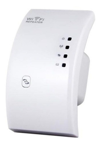 Repetidor Rapido Wi Fi 600 Mbps Sinal Amplificador Wireless Cor Branco