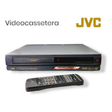 Videocassetera Jvc Con Remoto En Excelente Estado.