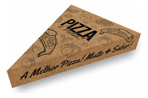 Embalagem Para Fatia De Pizza (250un)