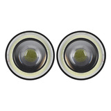 Car Angel Eyes Fog Led De 3 Pulgadas De Alto Brillo Ip65, Re