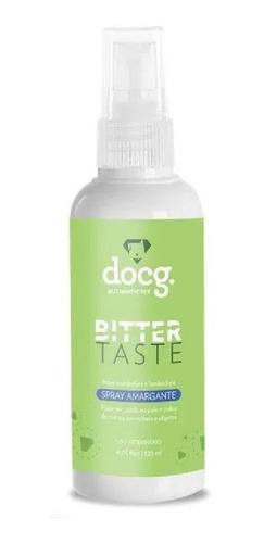 Spray Amargo Adestramento Cães Pet Bitter Taste 120ml Docg