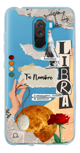 Funda Para Xiaomi Mujer Signo Zodiaco Libra Con Tu Nombre